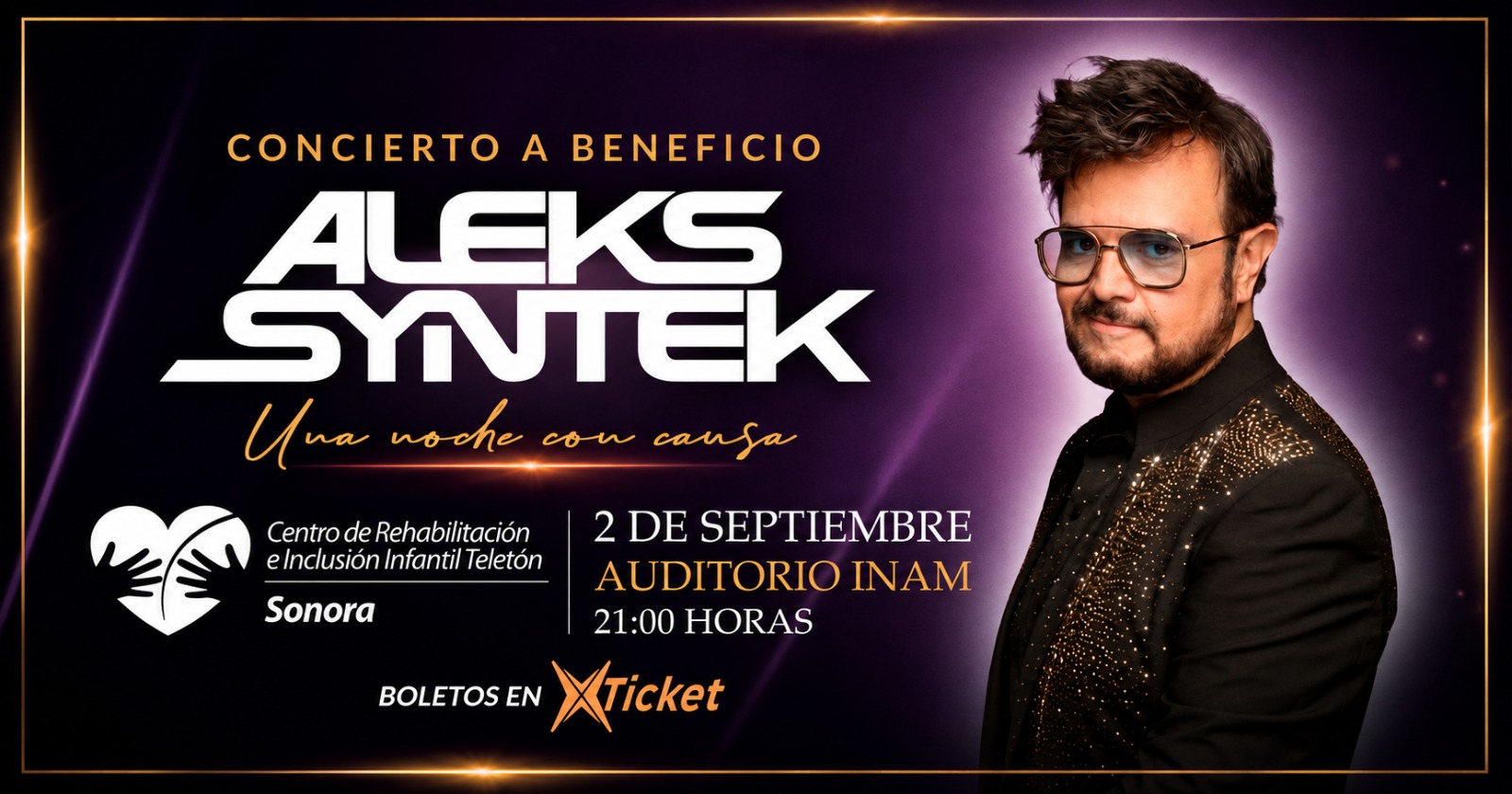 alex syntek evento con causa