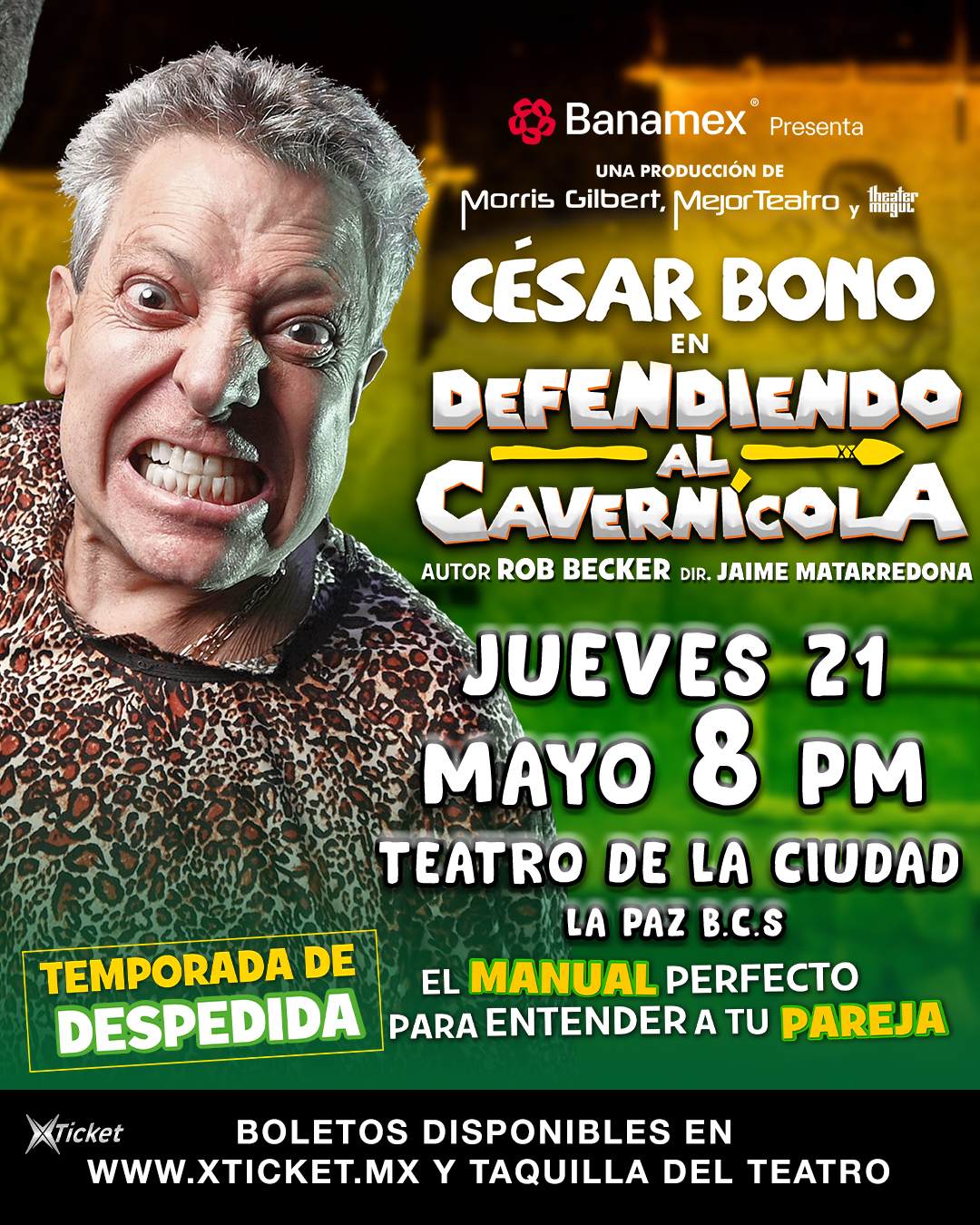 Cesar Bono Defendiendo Al Cavernicola