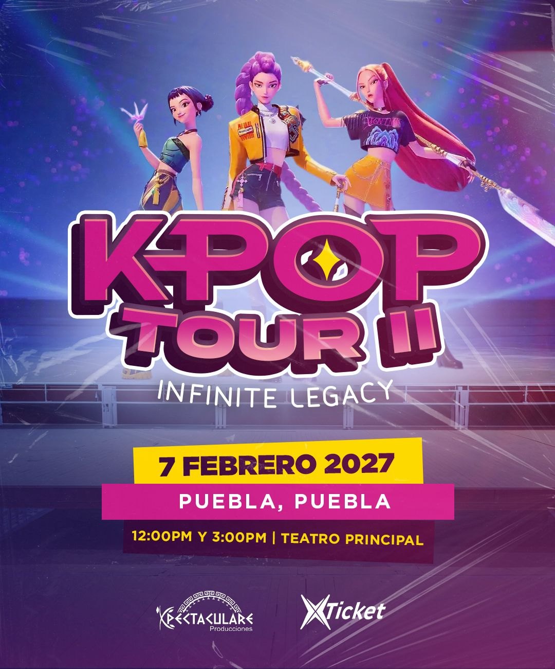 K-Pop Tour II: Infinite Legacy - Puebla 3:00 PM