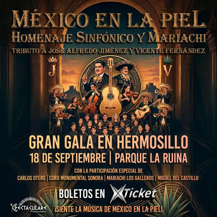 Mexico en la piel - Homenaje Sinfonico y Mariachi