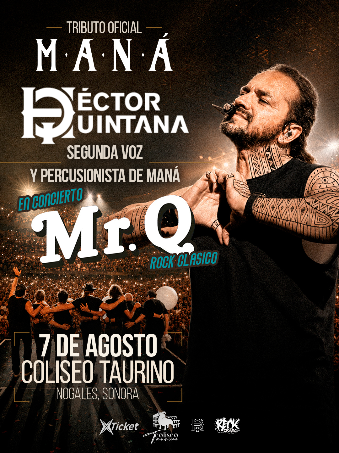 Mr Q + Hector Quintana tributo a maná